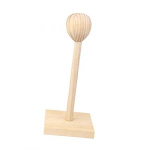perfeclan Support de Coiffures pour Poupées BJD Support de Coiffures En Bois pour Poupées Support D'affichage Robuste pour Poupées (PERFECLAN, neuf)