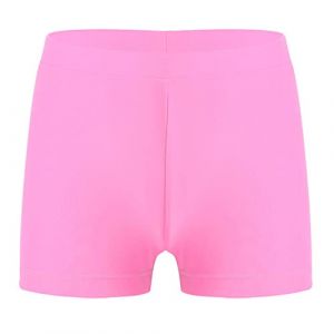 Oyolan Enfant Fille Short de Bain Elastique Taille Short de Maillot de Bain Natation Plage Baignade Vacances 3-14 Ans Rose Clair 13-14 Ans (Oyolan EU, neuf)