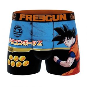 FREEGUN Boxer Homme Microfibre Dragon Ball Z San Goku (XXL, Goku DBZ13) (FRENCH MARKET, neuf)