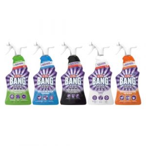 Kit Entretien Complet Sprays Cillit Bang Expert : Dégraissant + Salle de bains + Moisissures + Javel + Crasse et Calcaire (distribution-pro, neuf)