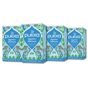 Pukka Infusion Bio Feel New Infusion Biologique et Ayurv&eacute;dique, Issue du Commerce Equitable 80 Sachets (Lot de 4x20 Sachets) (PENNGUIN-FR-CAMON, neuf)