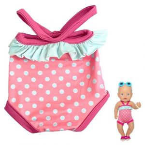 IKOPFLN 1 Article Maillot de bain une pièce, vêtements et accessoires pour poupées compatibles avec Barbie, styles aléatoires, convient aux poupées de 11,5 pouces (IKOPFLN, neuf)