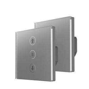 Allevoi Interrupteur Volet Roulant Connect&eacute; WiFi, 2 Pack Interrupteur Tactile de Stores Contr&ocirc;le Intelligent via App SmartLife, Commande Vocale Alexa/Google, Minuterie Programmable (Allevoi, neuf)