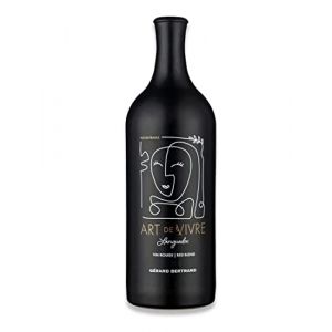 Gérard Bertrand Art de Vivre Vin Rouge | Syrah/Grenache/Mourvèdre | Languedoc Syrah Bouteille en Céramique | (1 x 0.75 l) (Gérard Bertrand, neuf)