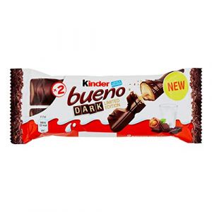 KINDER BUENO DARK Chocolat Fondant 30 SNACK de 2 barres emball&eacute;es 43 g (AbcFoodService, neuf)