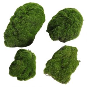 Roche De Mousse Artificielle – Bloc Mousse Floqué Durable, Décoration Mousse Diyy Sans Arrosage, Mousse Artificielle Réaliste | Pierres Artificielles Décoratives Pour Accessoires De Jardin Artisanal (betsnadar, neuf)
