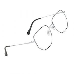 Voolga Lunette Anti Lumiere Bleue Enfant pour &Eacute;cran, Vintage Fashion Lunettes Optiques Anti Reflet Lunettes De Repos Anti-Lumi&egrave;re Bleue pour Hommes et Femmes C3 (Snake go, neuf)