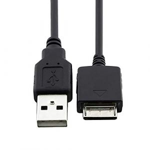 C&acirc;ble d'alimentation USB de synchronisation compatible avec lecteur MP3 Sony s&eacute;ries A, S, E et X (BabzTech, neuf)