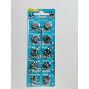 Pile bouton aG13 lR44 g13 nettoyage l1154 vinnic pile bouton alcaline 1,5 v (P & F France, neuf)