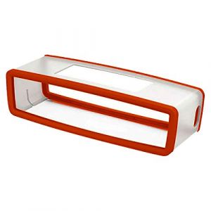 subtel - &Eacute;tui en Silicone pour Enceinte Portable Bose Soundlink Mini 2 Soundlink Mini II - Protection Contre Les Chutes et Chocs de Couleur Rouge - Case, Bumper Baffle Bluetooth sans Fil (subtel, neuf)