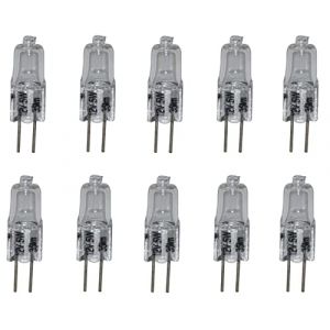 Licht-Visionen Deutschland Lot de 10 ampoules halogènes avec douille à broches G4 5 W/12 V (All die guten Dinge, neuf)