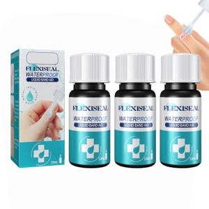 Pansement Liquide,Bandage Liquide,Bandage Liquide Colle,Bandage Liquide Gel,Gel De Cicatrisation Des Plaies &agrave; S&eacute;chage Rapide,Bandages Imperm&eacute;ables Tout Usage,pour Coupures et &Eacute;raflures (3pc) (Seaneene, neuf)