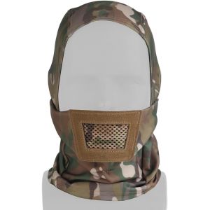 Mise A Niveau Balaclava Airsoft Mesh Mask, Tactical Airsoft Masque De Protection Totale du Visage Ninja Style Outdoor Guard Réglable Mesh Mask (LEJIABAI, neuf)