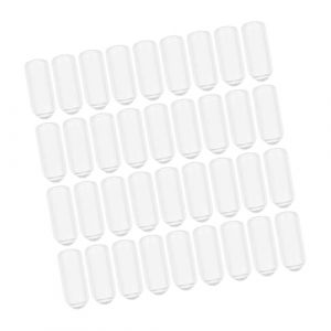 INOOMP 200 pi&egrave;ces Headband Rubber End Caps Inner Diameter For DIY Hair Hoops Secure Fit Foot Protector Caps Safe Rubber Accessories For Headband Crafting (maggie Song, neuf)