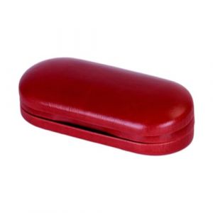 siduytin &Eacute;tui &agrave; lunettes souple double couche avec miroir de maquillage pour voyage, bureau, int&eacute;rieur, avec lunettes (quoality, neuf)