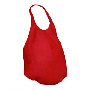 Rembourrage de ventre de Père Noël en coton, rouge pour homme, rembourré pour Halloween, ventre de Père Noël léger, costume de Père Noël, ventre de Père Noël lavable, faux ventre rembourré (butey, neuf)