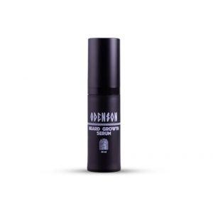 Odenson Sérum de croissance de barbe – Huile de barbe avec Capilia Longa pour la croissance des poils du visage pour homme – Comble les patchs et stimule une barbe et une moustache plus saines, (Odenson, neuf)