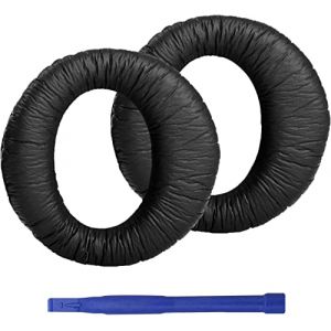 Adhiper - Coussinets de rechange - En mousse - Aspect pli&eacute; - Compatibles avec casque Sony MDR-RF865R et MDR-RF865RK - Noir (NAOGUNH-FR, neuf)