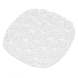 VICASKY Voile de mariée Voile blanc pour la mariée Voile de mariage court pour femme Costume de mariage Vintage Mantilla Voile blanc Costume Voile de mariage Voile Dentelle (Belicious Helper, neuf)