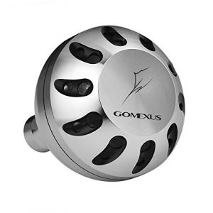 GOMEXUS Aluminium Bouton Moulinet pour Shimano Saragosa SW Stradic FK Ultegra XSD Moulinet Spinning Bouton Direct 45mm (Gomexus Europe, neuf)