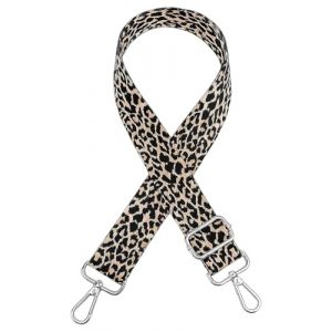 SOVYTH Sangle de Sac imprim&eacute; l&eacute;opard cm de Large Bretelles de Sac Sangle de Interchangeable Bandouli&egrave;re pour Sacs &agrave; Dos de Transport Bretelles de L&eacute;opard Imprim&eacute; Bandouli&egrave;re Large (MARK & BRANDS SHOP, neuf)