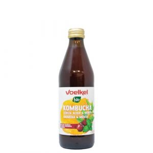 Kombucha Cereza y Menta Bio 6x330ml Voelkel (BioGo, neuf)