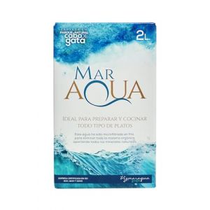 Eau de mer hypertonique 2 litres Bag in Box (BiB) - Avec robinet distributeur - Cap&eacute;e dans le parc naturel Cabo de chat - Essentielle dans votre cuisine (unit&eacute;) (Vizmaraqua SL, neuf)