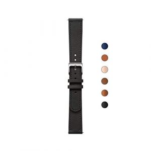 WITHINGS - Bracelet en Cuir Premium pour ScanWatch, Steel HR, Steel HR Sport, Move ECG, Move et Steel (Withings France, neuf)