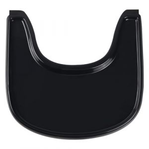 Baby High Chair Tray Compatible with Stokke Tripp Trapp Chair with Smooth Surface and Strong Suction Power - Made with Food-Safe Plastic (BPA BPS BPF Lead and Phthalate Free) (Noir) (YouHaoUkShop, neuf)