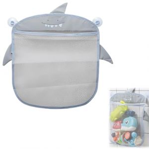 EIHI Filet pour Jouet de Bain Rangement Jouets Bain, Filet de bain animaux marins, 2 Ventouses pour Installer, Poche de Rangement sans Per&ccedil;age, Sac Accessoires de Bain, Lavable Facilement, 1 pi&egrave;ce (EIHI, neuf)