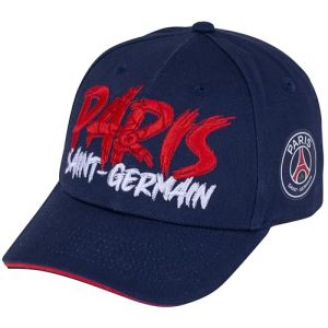 PSG Casquette Enfant - Collection Officielle Paris Saint-Germain - Taille réglable (MISTERLOWCOST, neuf)