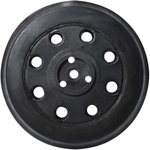 Poweka Plateau de ponçage dur compatible avec Bosch PEX 12, PEX 125 et PEX 400 A (Ø 125 mm) - Plateau de support rond 8 trous pièce de rechange plateau de ponçage (Tysongo, neuf)