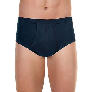 Eminence - Slip Taille Haute Ouvert Pur Coton Premium - Taille : 3 - Couleur : Ciel uni (EMINENCE ATHENA, neuf)