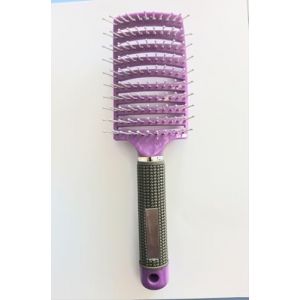 Brosse &agrave; Cheveux, Professionnelle Incurv&eacute;e Ventil&eacute;e pour Coiffeur Outils de Coiffure Brosses de Massage D&eacute;m&ecirc;lantes &agrave; S&eacute;chage Rapide (Noir) (Kate.Success Beauty, neuf)