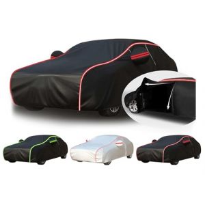 Bache Voiture Hiver pour BMW M3 (E90) Sedan 2008-2011,Housse Voiture &Eacute;tanche,R&eacute;Sistant &agrave; La Neige,Au Vent,Au Sable,Aux Rayures Et Au Gel,Fermeture &eacute;Clair Lat&eacute;Rale K11 (shiyaotianmaoyi, neuf)