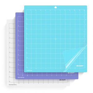 XINART Tapis de découpe pour Silhouette Cameo 4/3/2/1 (3 tapis Standard Grip/StrongGrip/Lightgrip, 30.48cmX30.48cm 12x12 inch) (XINART, neuf)
