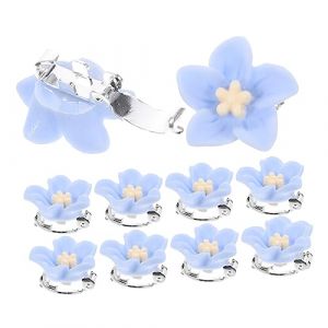 MERRYHAPY 20pièces Pince à Cheveux Fleurs Pour Femmes Accessoires Coiffure Mignons Pour Anniversaire Mariage Et Quotidien (Tanomi, neuf)