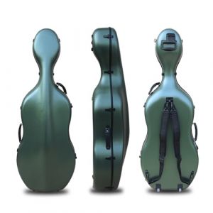 DouscsChart &Eacute;tui de violoncelle professionnel 4/4 en fibre de carbone ultra l&eacute;ger et durable &agrave; coque rigide pour violoncellistes, musique, &eacute;cole, &eacute;tudiants, &eacute;tanche et r&eacute;sistant aux chocs, avec (music-skywalker, neuf)