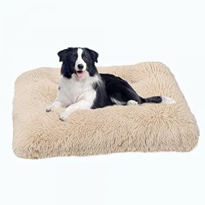 Comfy Panier Chien XXL,Coussin pour Chien XL,Canapé Grand Moyen Chien,Anti Stress Chien Lit Moelleux,Lavable en Machine (Lesong EU, neuf)