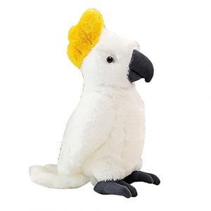 Uposao Perroquet en Peluche Doux Et Confortable, Stuffed Animal Mignon Peluche Perroquet Poupée en Peluche en Perroquet Cadeaux pour Filles Garçon Enfants,25cm (Uposao, neuf)