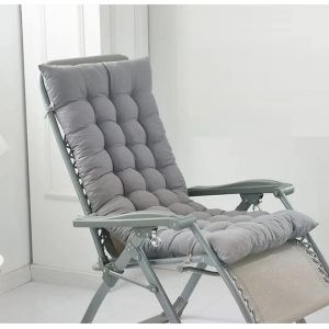 Coussin Bain de Soleil Lounge Rocking Chair Coussin Transat de Jardin Coussin Transat Fauteuil Relax Lounge épais Pad Coussin de Chaise Longue de Patio Doux Matelas ( Color : C , Size : 48*122CM ) (AlienGi, neuf)