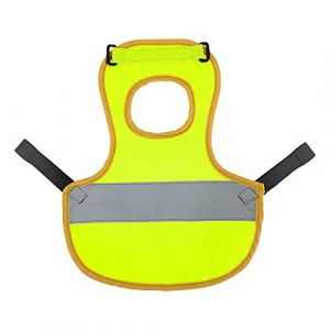 DONGKER Gilet Réfléchissant pour Poulet,Tablier de Selle de Poule de Volaille avec Sangle Réglable pour Canard de Poulet (AILOVA, neuf)