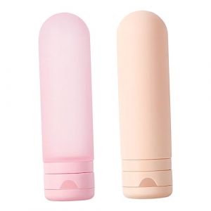 DRESSOOS 2 Pièces Dispensateur De Shampooing Bouteilles Conditionneur Liquide Bouteille De Shampooing Rechargeable Parfum Distributeur Barres De Shampoing Bouteille De Lotion Bouteille Vide (Mingsyue, neuf)