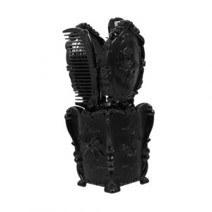 Homoyoyo 5 Pi&egrave;ces Brosse &agrave; Cheveux Peigne &agrave; Airbag Brosse Plate D&eacute;m&ecirc;lante Pour Cheveux Longs Et &Eacute;pais Gar&ccedil;on Fille Extensions Et Perruques Design Vintage Et Coffret De Rangement (HuanYH, neuf)