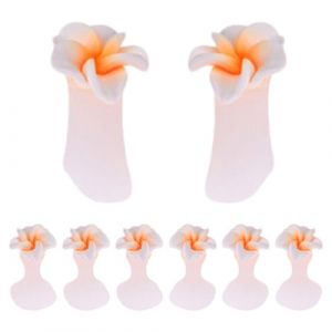 S&eacute;parateurs d'orteils en silicone | Entretoises d'orteils confortables | S&eacute;parateur d'orteils r&eacute;utilisables | Outils de en silicone pour d&eacute;tendre les orteils la douleur des orteils (idealswon, neuf)