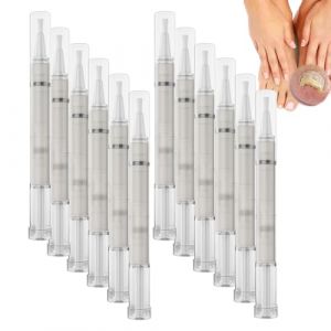 Stylo Soin Des Ongles Mullend,SéRum RéParateur Aux IngréDients Naturels Pour Renforcer Les Ongles,Stylo Cuticules Traitement Pour Ongles,SéRum Traitement Croissance Des Ongles De Pieds (12 pièces) (JIEXIANG, neuf)
