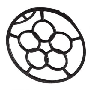 COLLBATH Anneau de wok antid&eacute;rapant pour cuisini&egrave;re &agrave; gaz, support stable pour woks ronds, r&eacute;chaud &agrave; gaz, accessoire de cuisine pour cuisini&egrave;re &agrave; gaz et r&eacute;chaud de camping (Murdoffi, neuf)