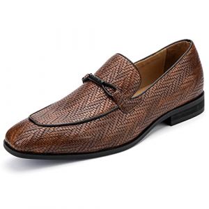 MEIJIANA Moccasin Homme Chaussure Homme Ville Chaussure Mariage Homme Chaussures Bateau, marron-02, 43 EU (10 UK) (MEIJIANA STORE, neuf)