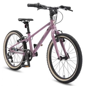 BIKESTAR V&eacute;lo Enfant Poids l&eacute;ger 8kg en Aluminium de 6 Ans | Bicyclette 20 Pouces, 7 Vitesses Shimano | Violet (Star-Trademarks (Concessionnaire Europ&eacute;en), neuf)