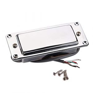 Pièces de réparation de musique scellées pour mini LP Humbucker Chrome Argent (Dousilaiwan, neuf)